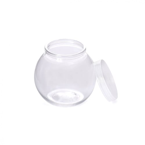 مجموعة (25) علب بلاستيك كروية بغطاء | 150 مل