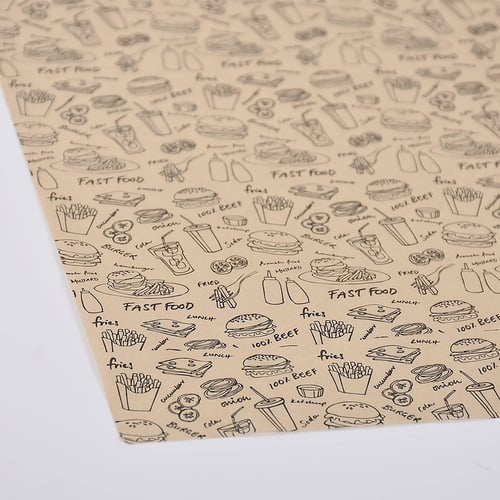 مجموعة (500 ) ورق تغليف كرافت بطبقه عازلة