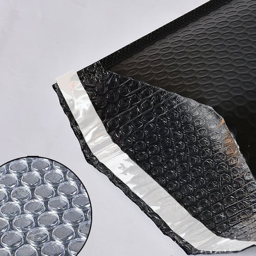 مجموعة (10) اظرف اسود للطرود البريدية بفقاعات حماي...