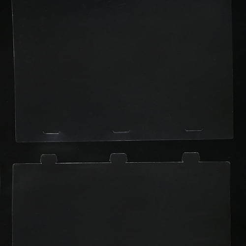 علبة فاخرة شفافة بحواف ذهبية للكيك المرتفع - 23 سم