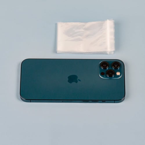 مجموعة (100) كيس بلاستيك شفاف قابل للإغلاق