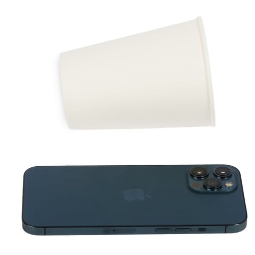 مجموعة (50) كوب ورق أبيض فاخر | 12 انز