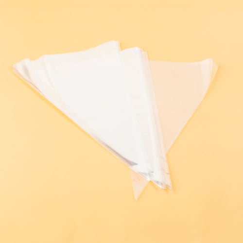 مجموعة (100) كيس بلاستيك شفاف للتوزيعات