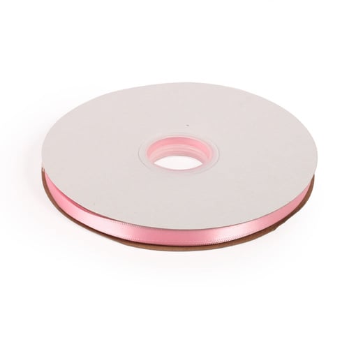 رول شرائط رفيعة وفاخرة لون وردي | 91 متر* 1 سم