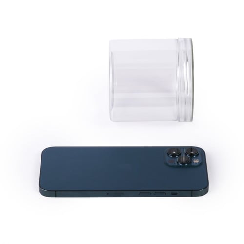 مجموعة (12) علب بلاستيك شفاف مع غطاء| 350 مل