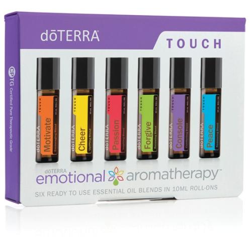 مجموعة خلطة زيوت لدعم المشاعر (6 رول أون 10مل، عضو...