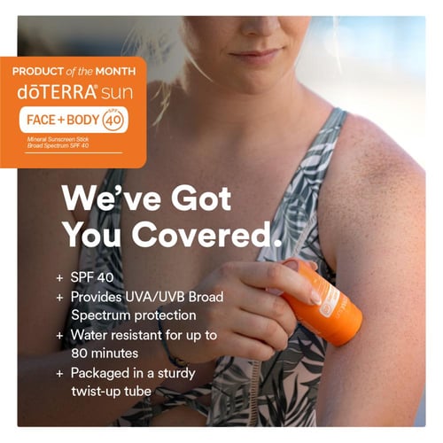 مجموعة واقيات الشمس الطبيعية