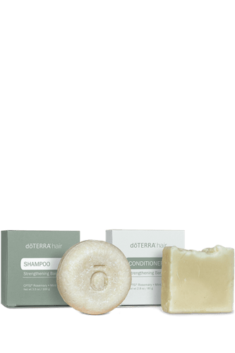 شامبو وبلسم شعر (صلب) بالزيوت العطرية الطبيعية (نس...