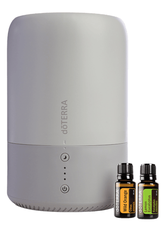 مرطب وفواحة هادئ + زيت البرتقال و ورق الليمون (صاف...