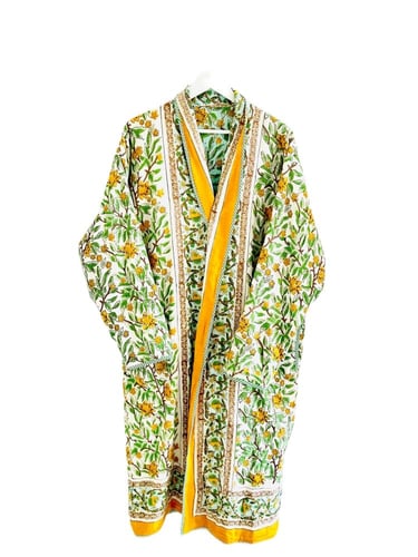 كيمونو شتوي مبطن بوجهين