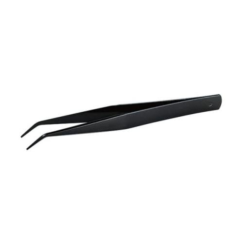 Cation Coated Angled Tweezers | ملقط منحني مطلي با...