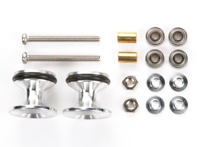 Double Aluminum Rollers w/ Rubber Rings (13-12mm)...