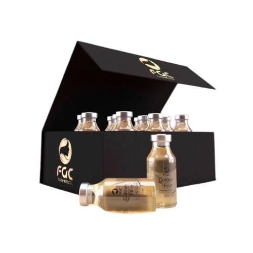 فيلر الشعر جولدين الفا البرازيلي باكيت امبولات حجم...