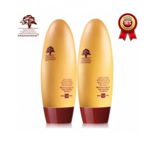 شامبو وبلسم ارجان ميداس الاصلي حجم 450 مل