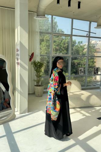 عباية بتدخيلة شيفون