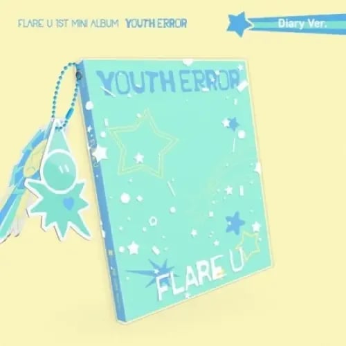 LUCKY DRAW) FLARE U - [YOUTH ERROR] 1st Mini Album...
