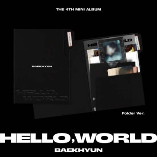 BAEKHYUN - 4TH MINI ALBUM [HELLO, WORLD] (FOLDER V...