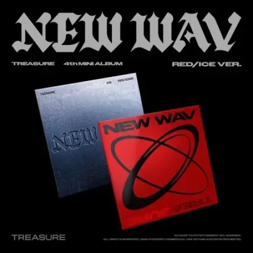 TREASURE - [NEW WAV] 4th Mini Album RANDOM Version