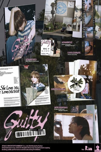 TAEMIN - [Guilty] 4th Mini Album PHOTOBOOK RANDOM...