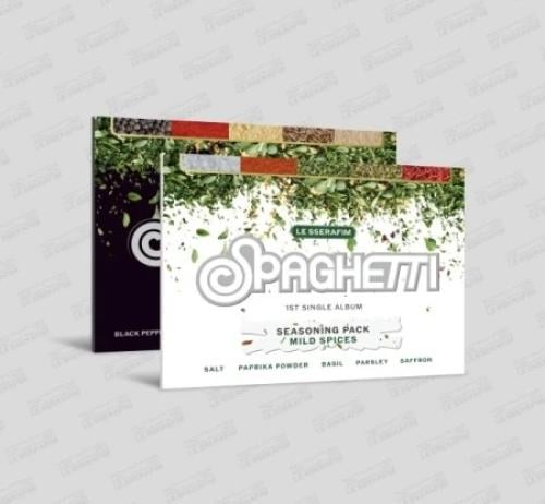 LE SSERAFIM - [SPAGHETTI] 1st Single Album Weverse...
