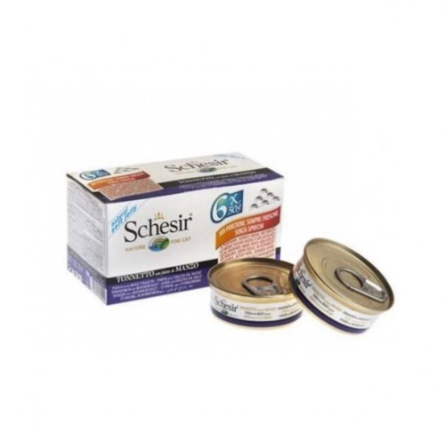 شيزر معلبات القطط البالغة تونا مع فيليه البقري في...