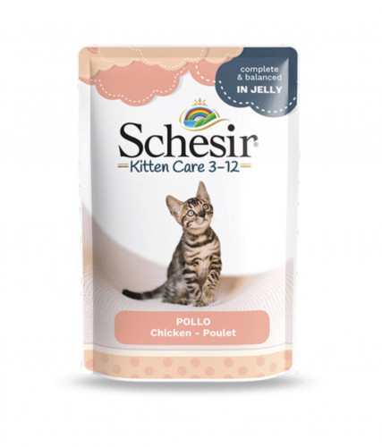 شيزر بولو دجاج طعام رطب في جيلي للكتين, 85 جرام