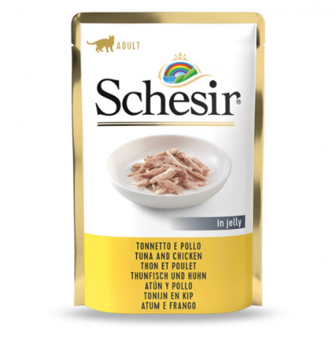 شيزر أظرف تونا مع الدجاج للقطط 85g