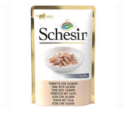شيزر أظرف تونا مع السلمون بالجيلي 85g