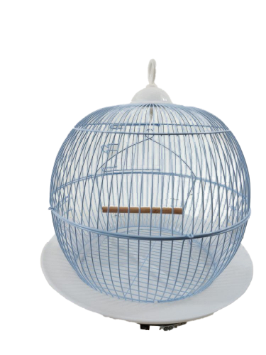 قفص عصافير دائري صغير