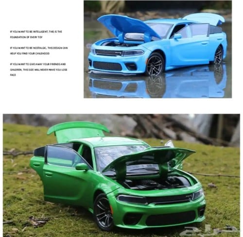 مجسم دودج تشارجر srt wide body