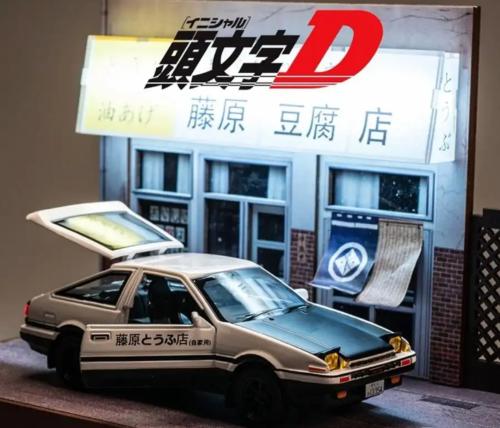 مجسم سياره كورولا AE86 (hachi roku)