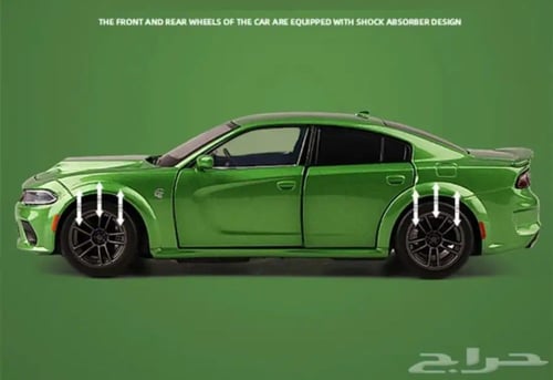 مجسم دودج تشارجر srt wide body