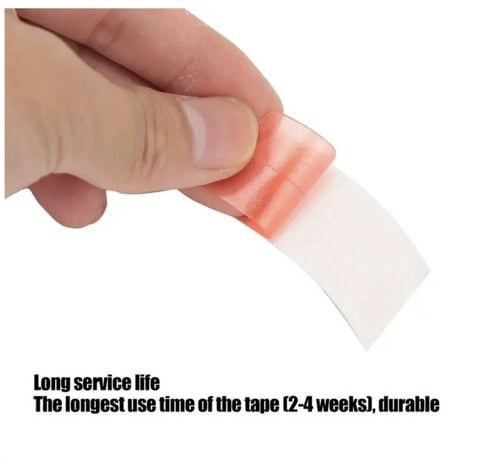 شريط لاصق مزدوج الجانب مقاوم للماء أحمر 36 قطعة