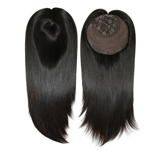 مقدمة شعر حرير (هامة) شعر أوروبي أسود فاحم #1