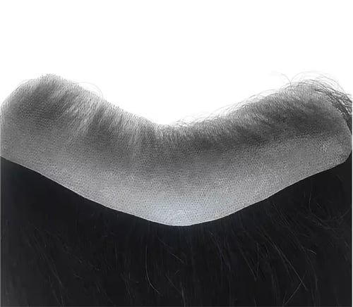 مقدمة شعر للرجال والنساء 100% شعر طبيعي على شكل حر...