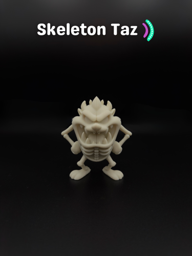 Skeleton Taz