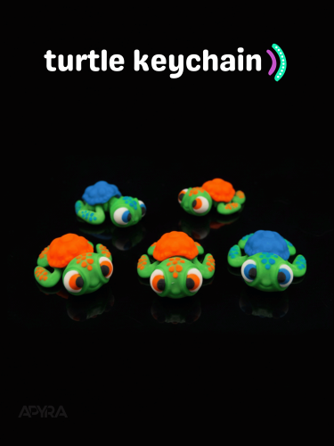 turtle keychain
