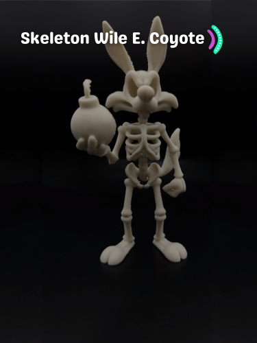 Skeleton Wile E. Coyote