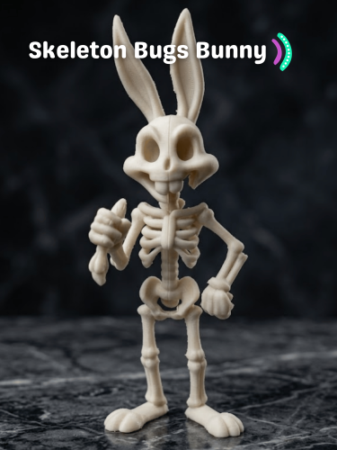 Skeleton Bugs Bunny