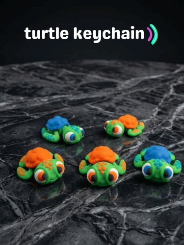 turtle keychain