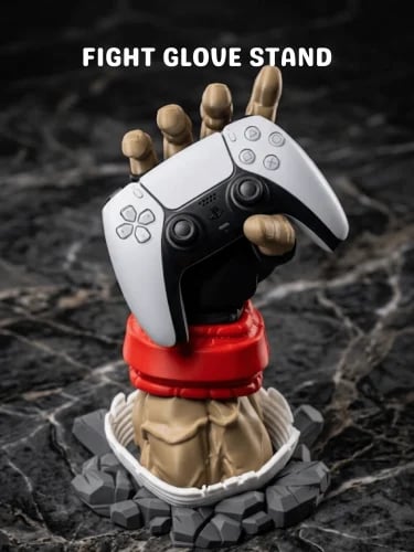 Fight glove stand