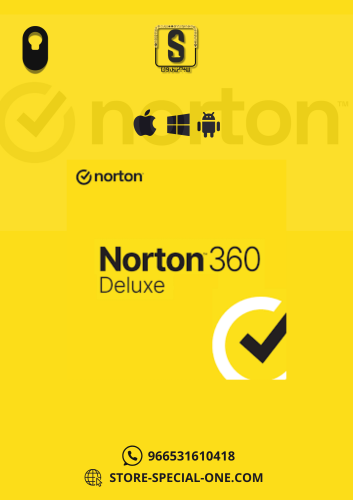 مفتاح نورتون سيكيوريتي ديلوكس 3 اجهزة لمدة سنة