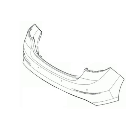 صدام خلفي هيونداي إلنترا 2017-2018 اصلي