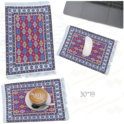 كوستر بنمط شرقي مقاس 30*20 بدون عبارة