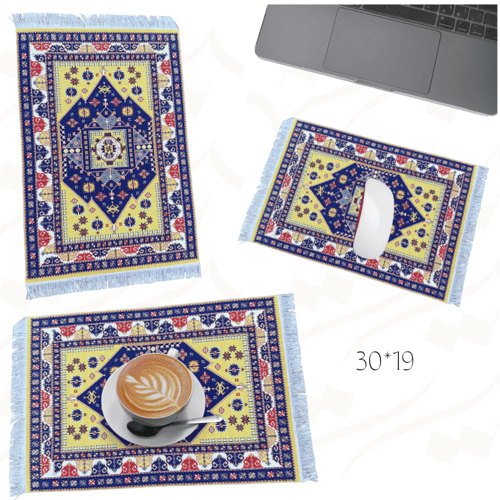 كوستر بنمط شرقي مقاس 30*20 بدون عبارة