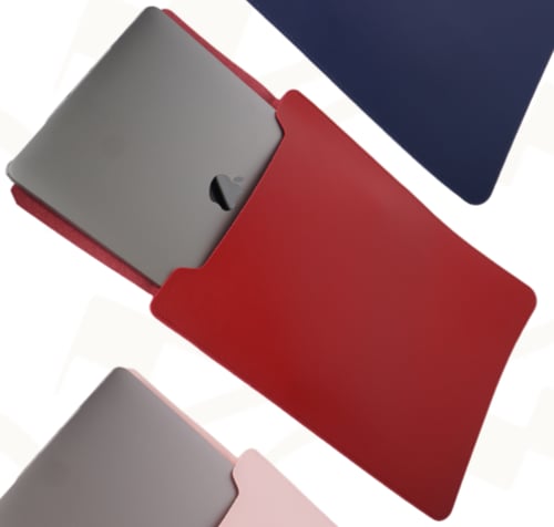 حقيبة من الجلد للابتوب