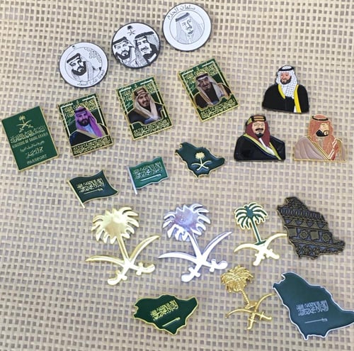 استكر معدني للجوال صور الملك