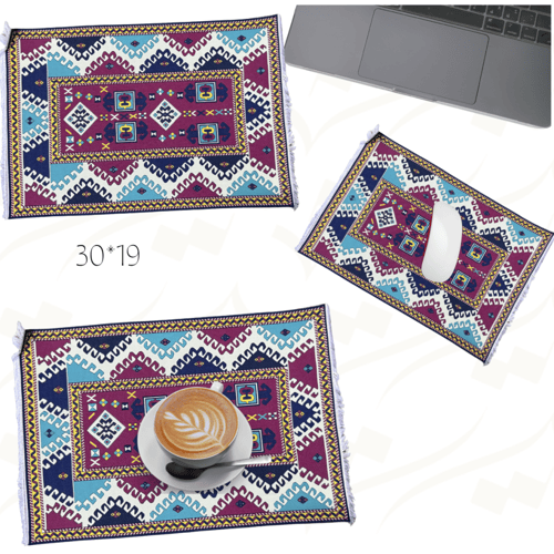 كوستر بنمط شرقي مقاس 30*20 بدون عبارة