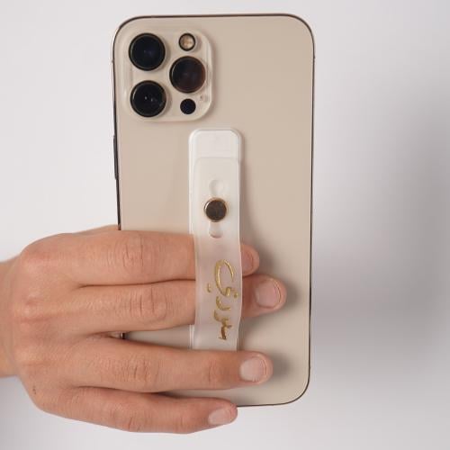 مسكة جوال مع حفر حسب الطلب