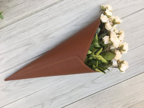 بوكية ورد من الجلد